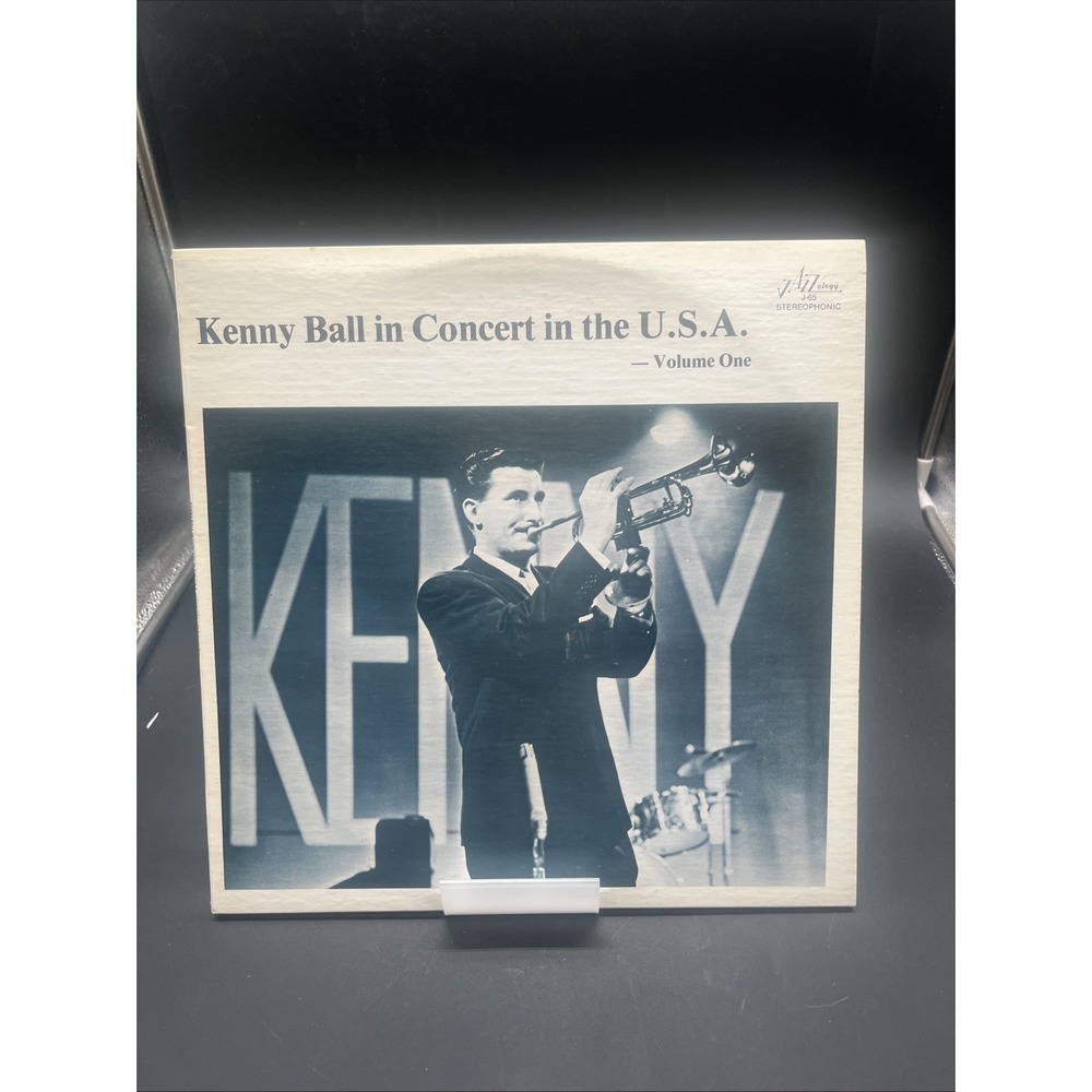 Kenny Ball In Concert In The USA Volume One Vinyl LP 1965 Jazzology J-65 Jazz